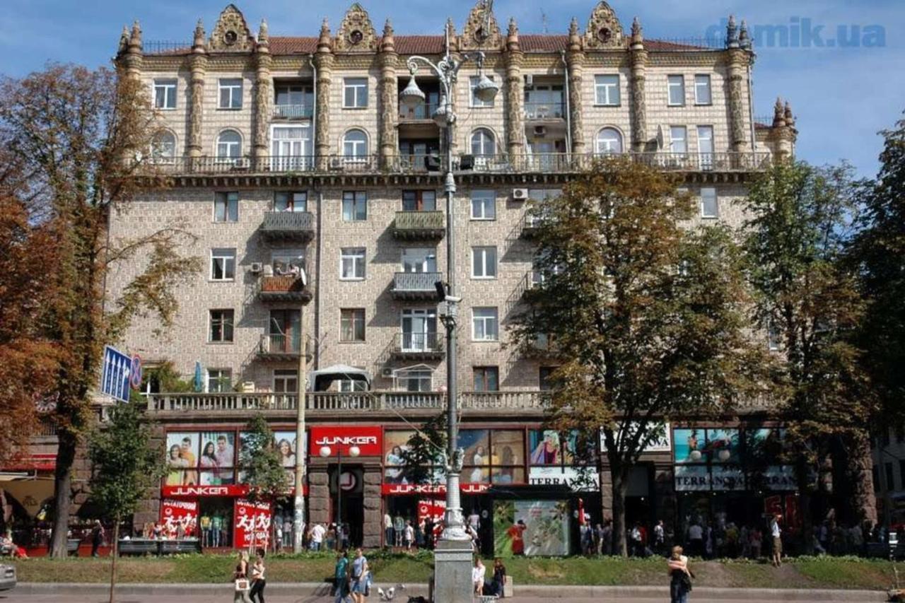 Квартира На Крещатике Κίεβο Εξωτερικό φωτογραφία